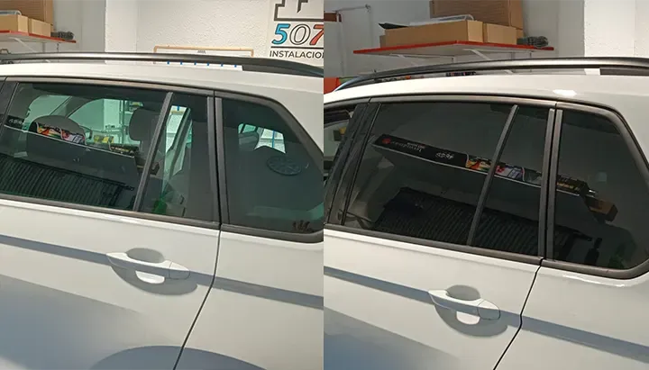Cristales tintados de fábrica vs. láminas solares: ¿Cuál es la mejor opción para tu coche?